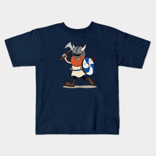 Viking Berserker Cartoon Kids T-Shirt